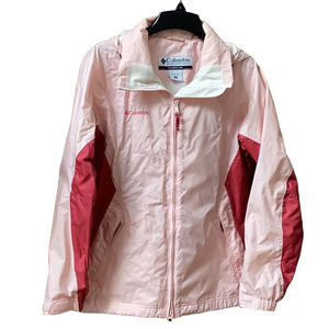 Columbia Women's Light Pink Jacket with Rose Panels